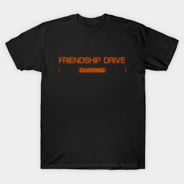 Elite Dangerous: Frienship Drive T-Shirt by Evarcha